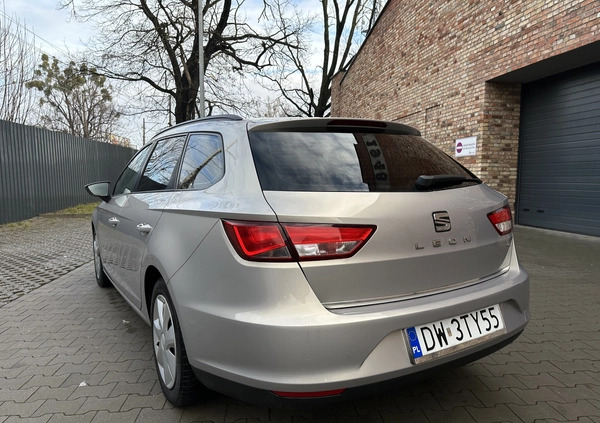 Seat Leon cena 29900 przebieg: 248194, rok produkcji 2014 z Wrocław małe 92